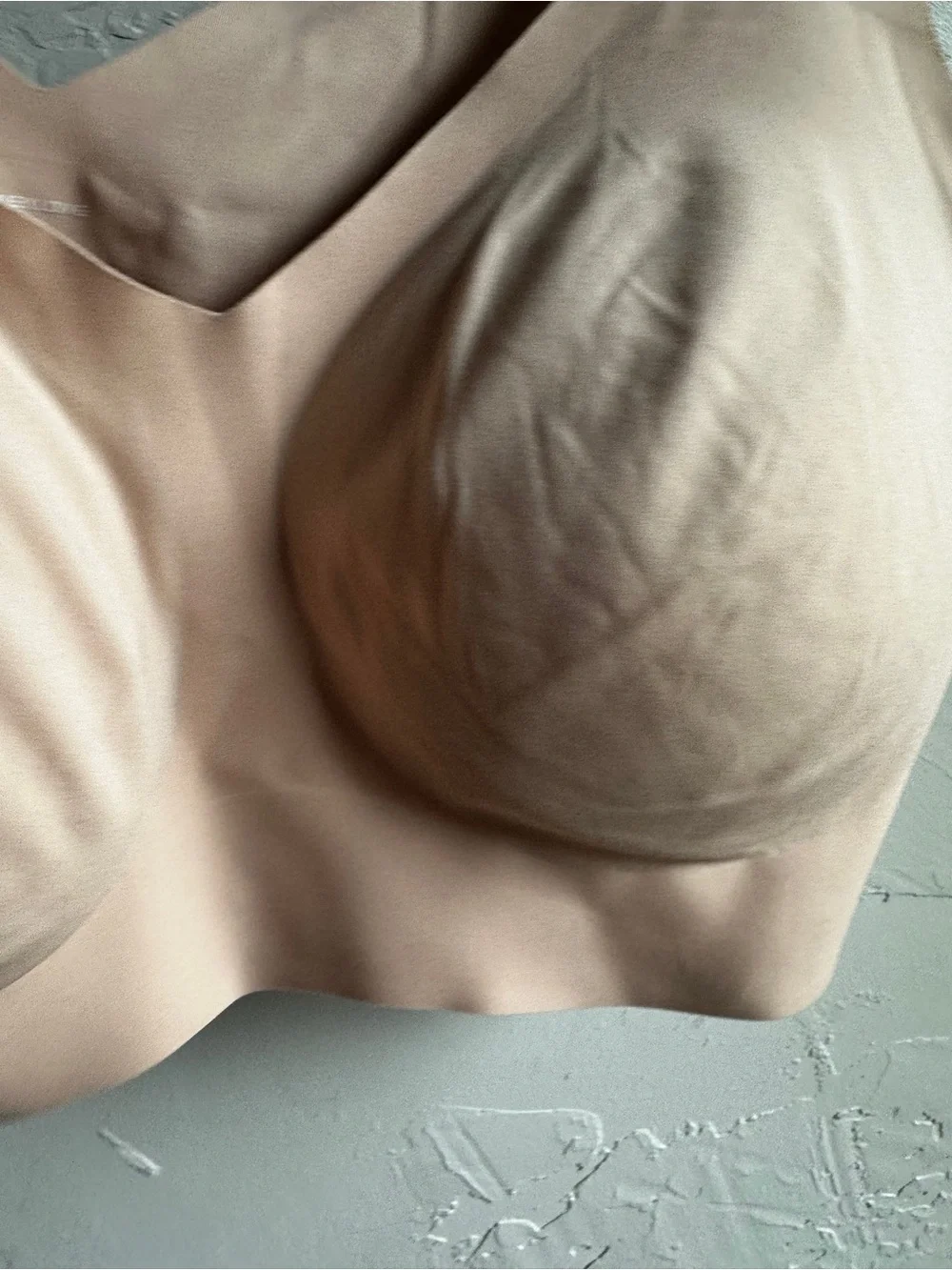 Honeylove Blush Pink V Neck‎ Wireless Sculpt Bra XL Seamless Shapewear Sz XL